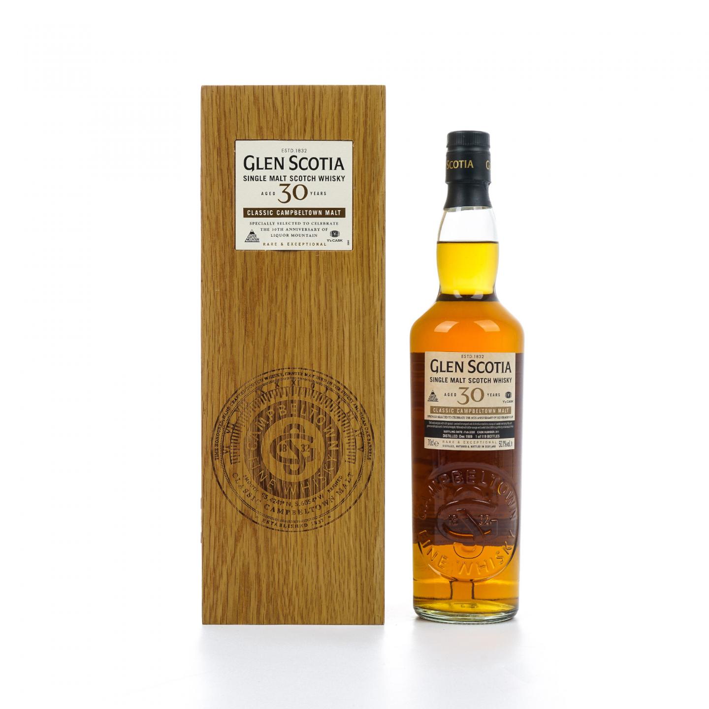 Glen Scotia 格兰帝 30年 1989-2020 桶号#317