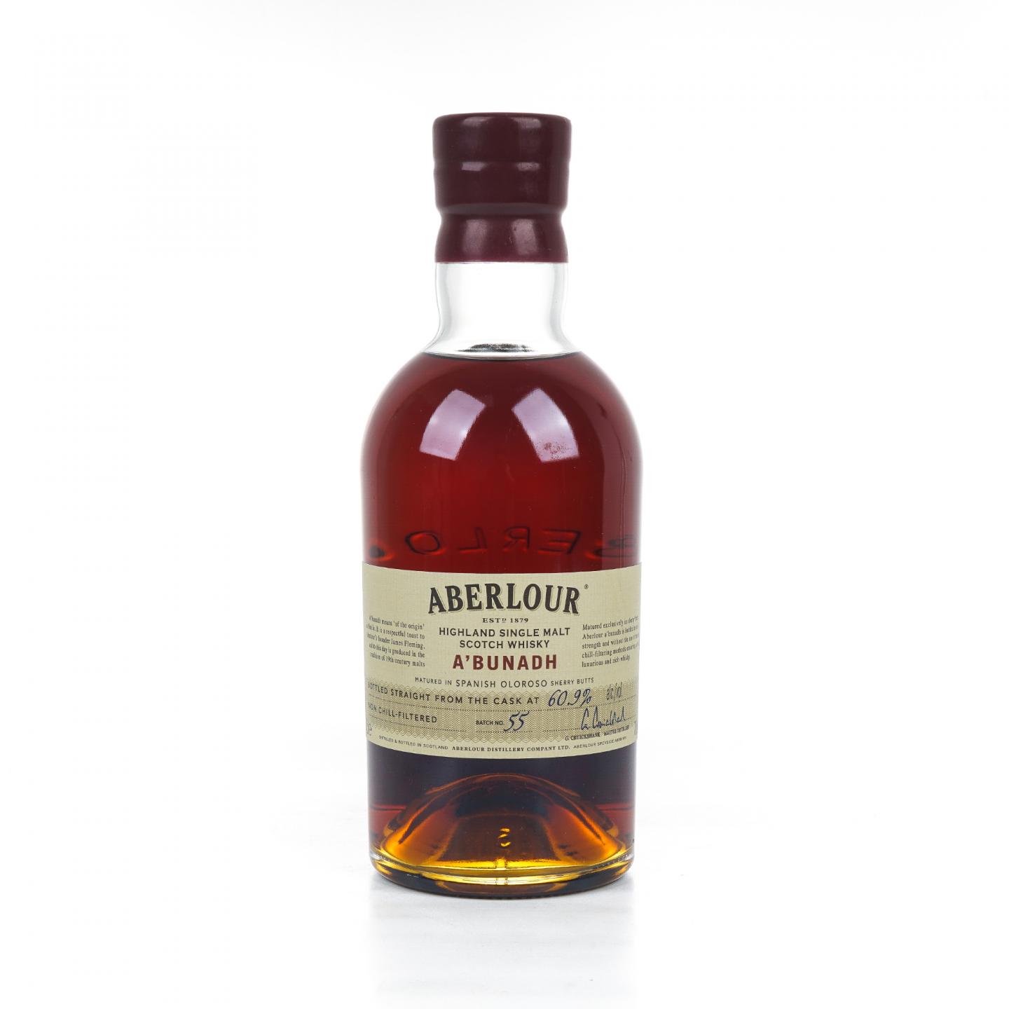 Aberlour 雅伯莱 2016 A'bunadh 雪莉桶 Batch 55