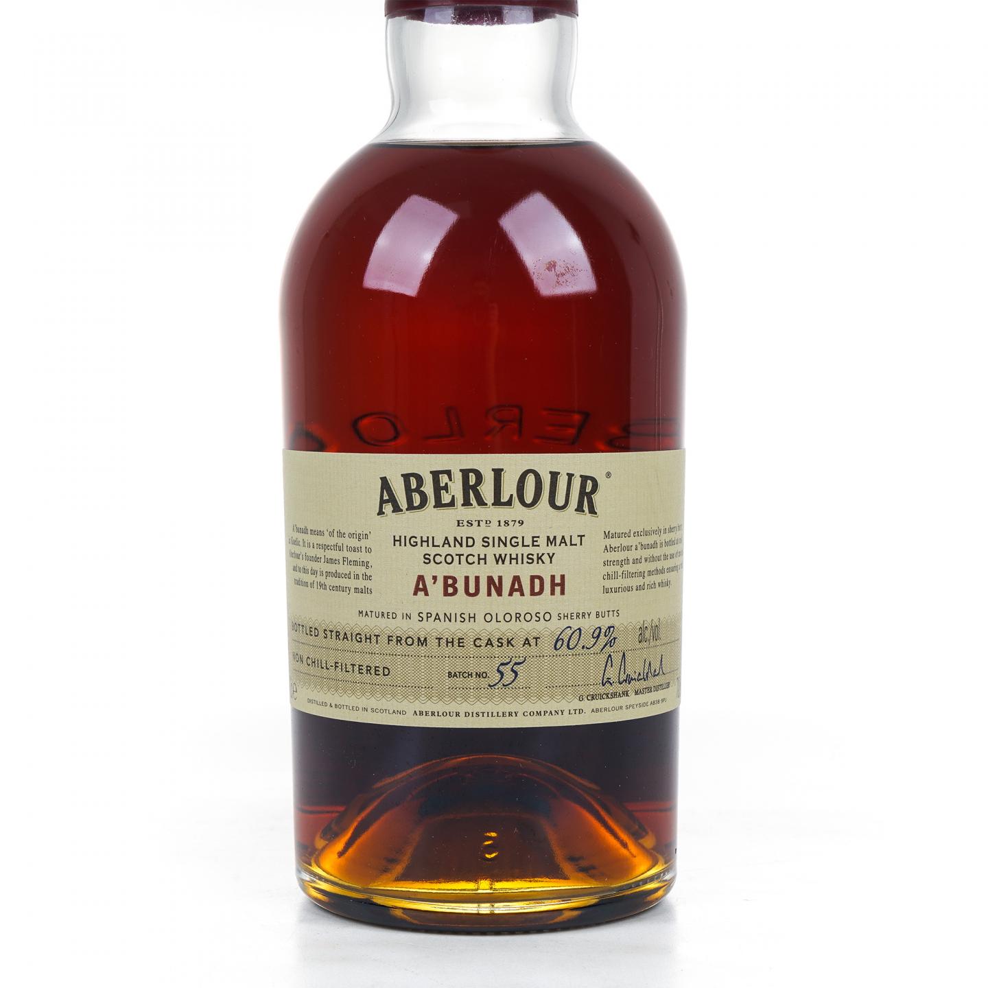 Aberlour 雅伯莱 2016 A'bunadh 雪莉桶 Batch 55