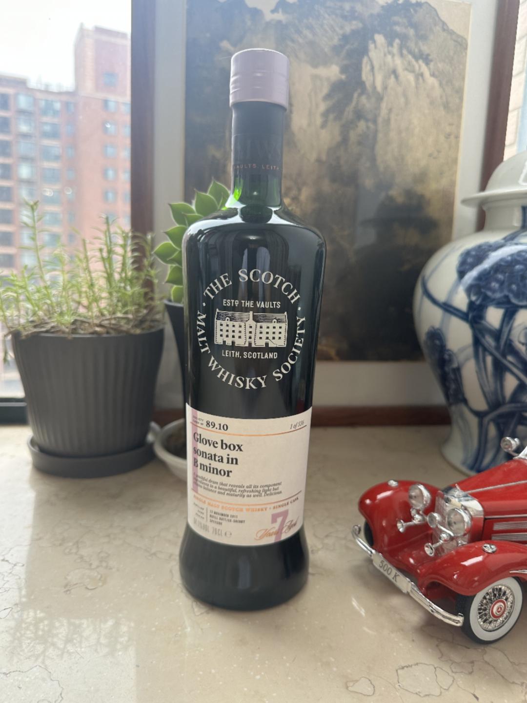 SMWS协会89.10都明多 2019年装瓶再注雪梨大桶 非常稀少