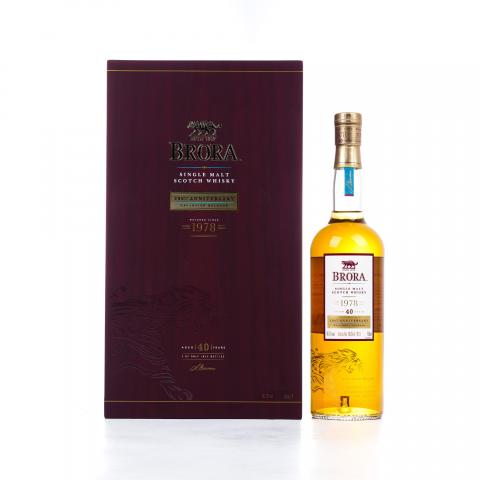 Brora 布朗拉 40年 1978 酒厂200周年纪念 行货