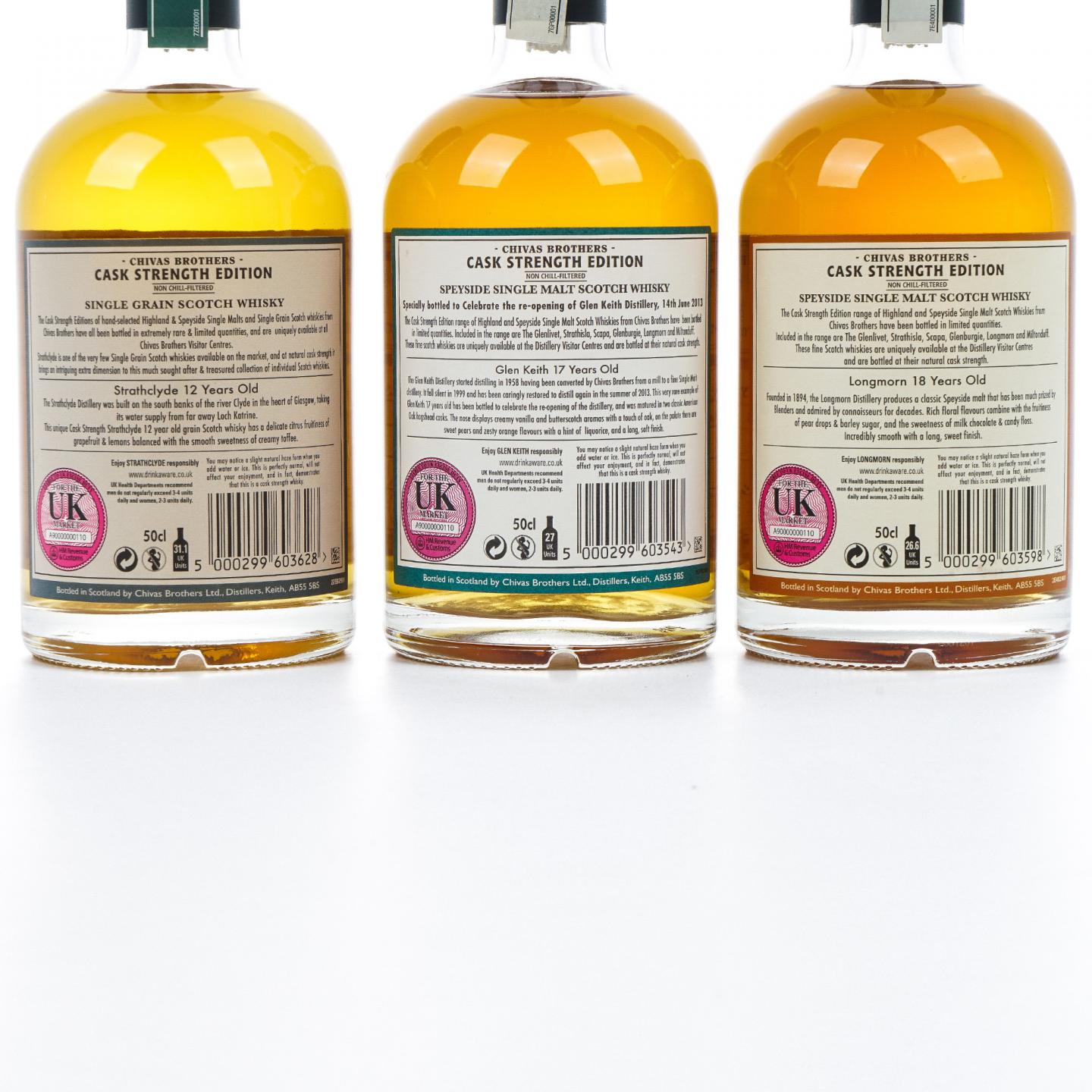 芝华士兄弟 桶强系列 500ml*7瓶组