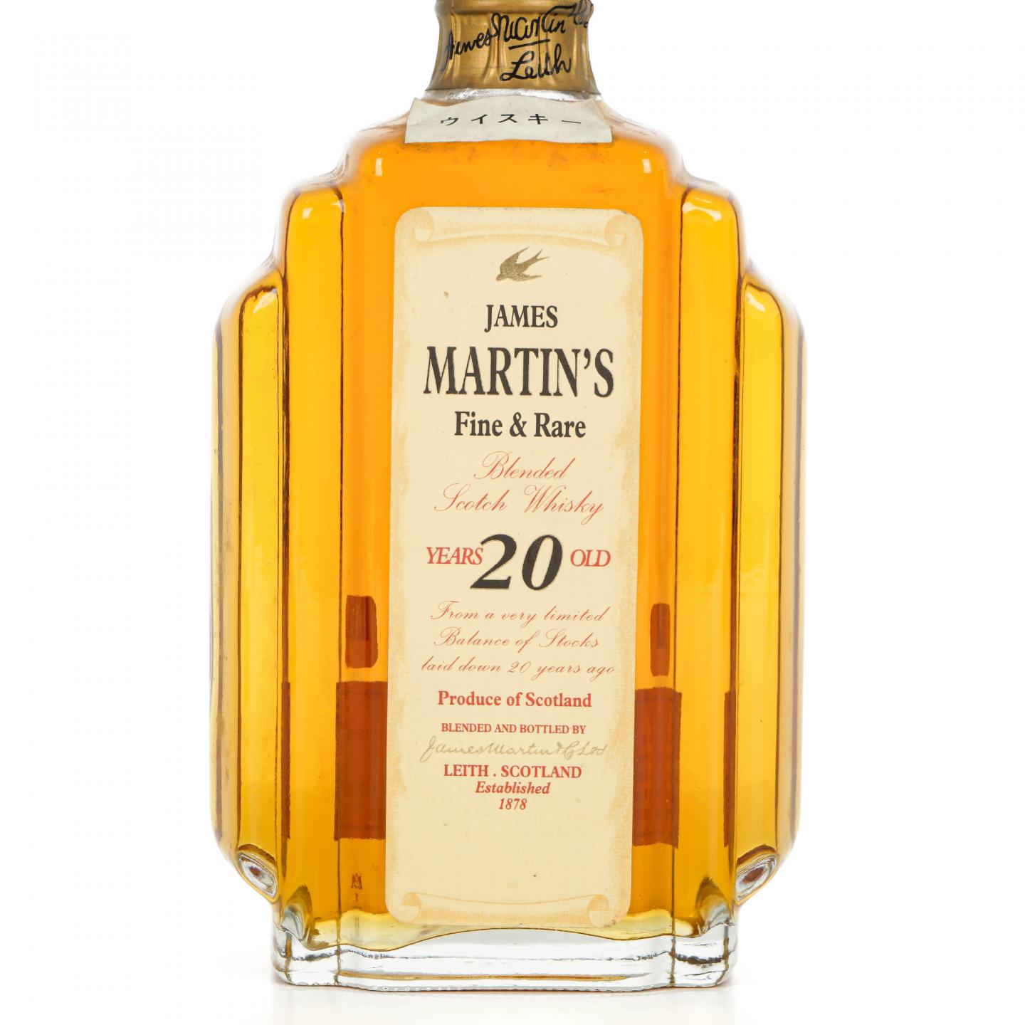 James Martin's 20年 Fine & Rare 特级调和 750ml