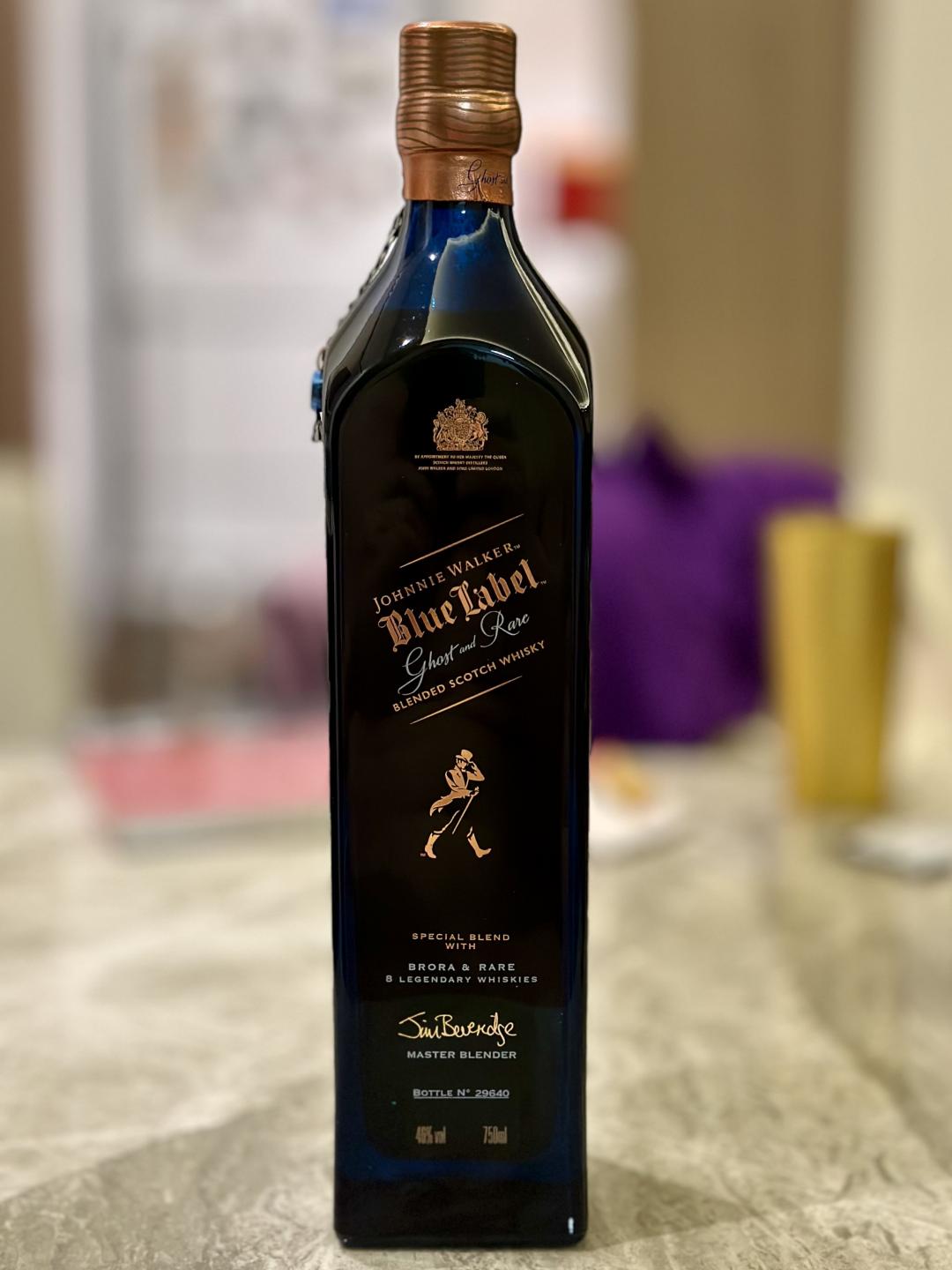 尊尼获加 蓝牌 幽灵 第一版 布朗拉