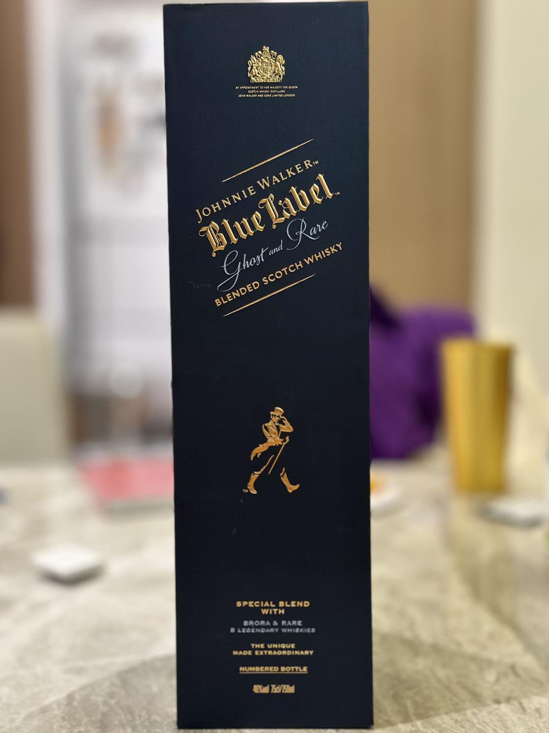 尊尼获加 蓝牌 幽灵 第一版 布朗拉