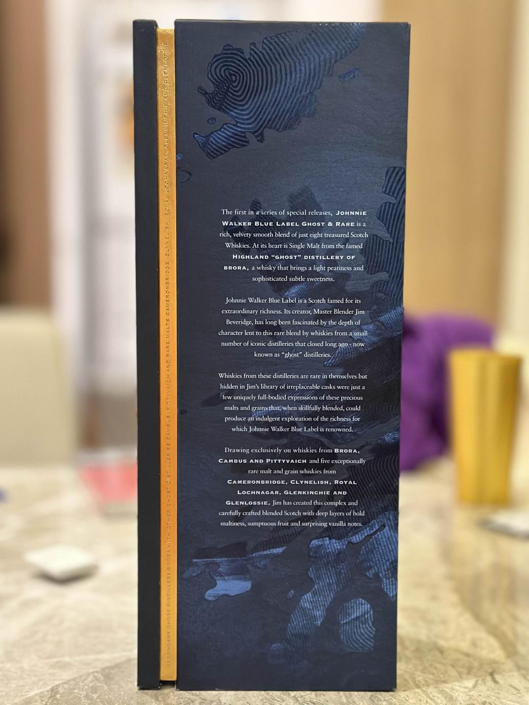 尊尼获加 蓝牌 幽灵 第一版 布朗拉