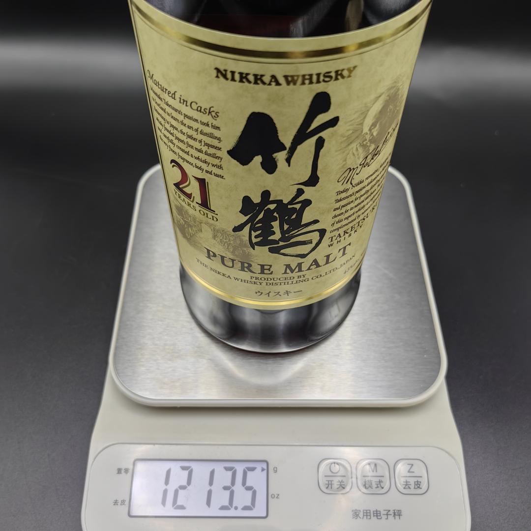 NiKKa 竹鹤21年 Pure Malt