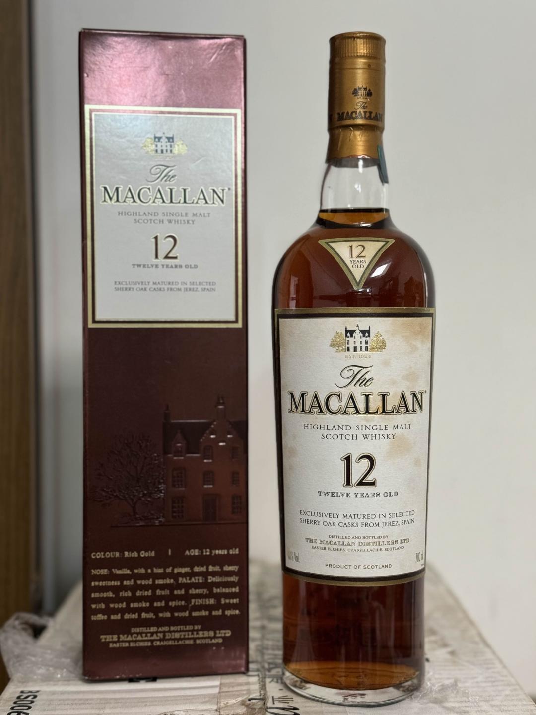 麦卡伦12年单桶 2011年版本 寰盛行货