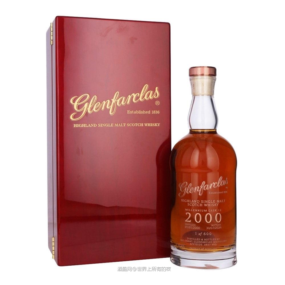 格兰花格2000 GLENFARCLAS Glenfarclas 2000 - 24 Year Old - Millennium Cask #12 Speyside Single Malt Scotch Whisky