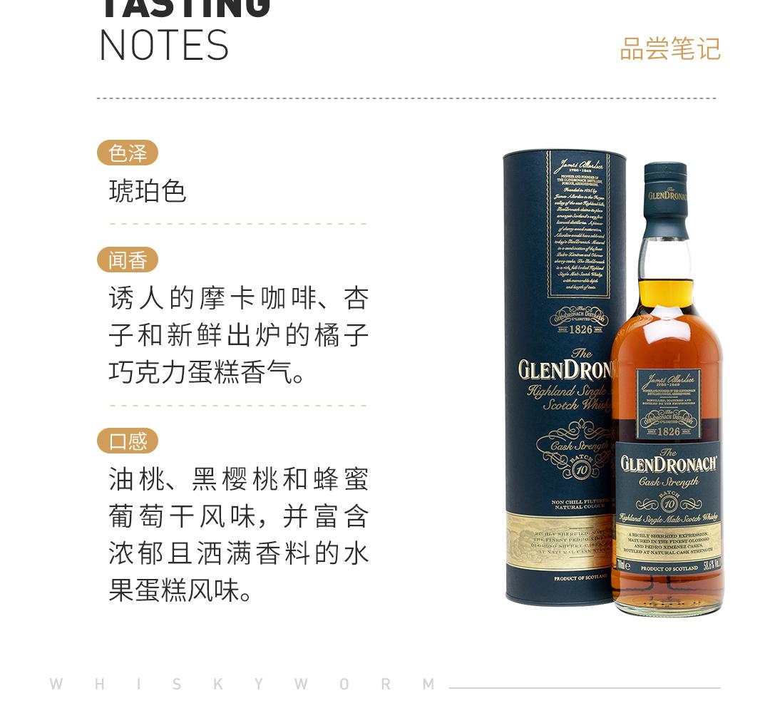 【口粮套组】GlenDronach 格兰多纳12年/波特桶单一麦芽威士忌