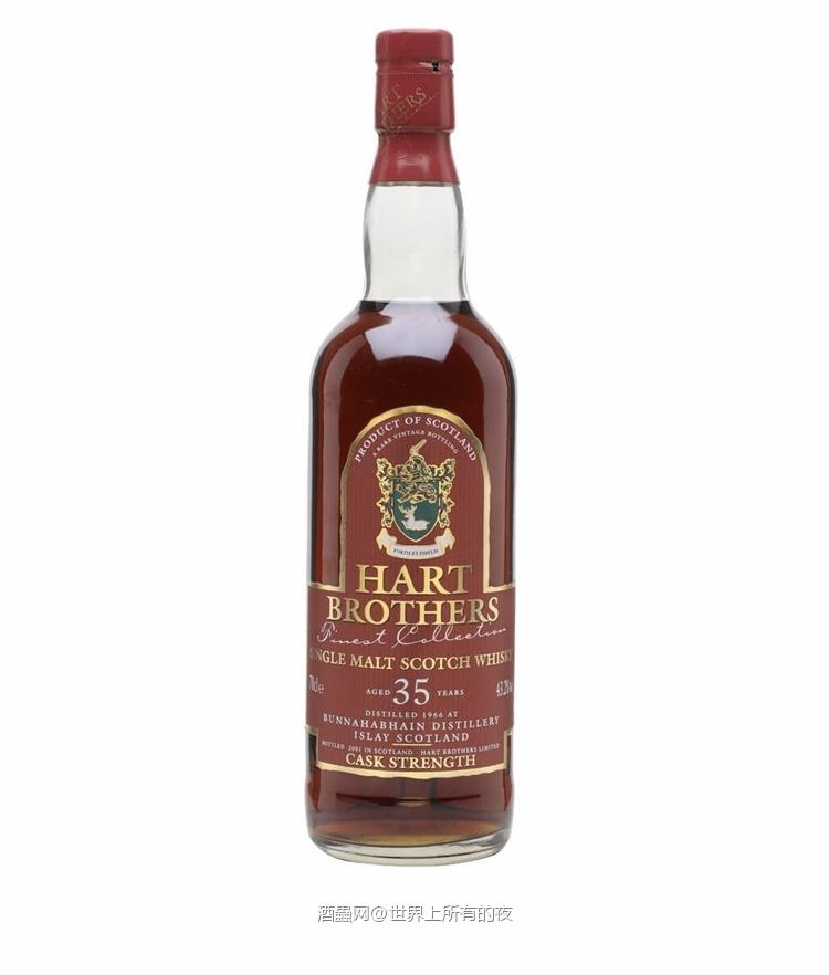 Bunnahabhain 1966 35 Year Old Hart Brothers Islay Single Malt Scotch Whisky Hart Brothers 70cl / 43.2% £1,200