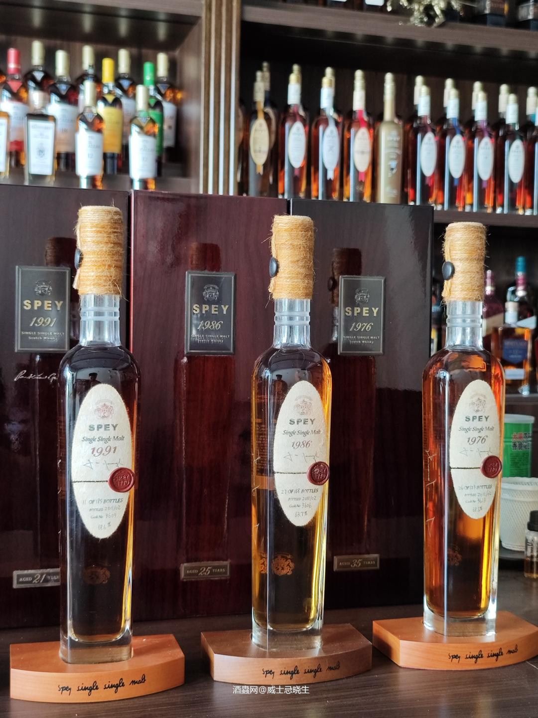 诗贝单桶系列〖含拍卖级〗1976-1997