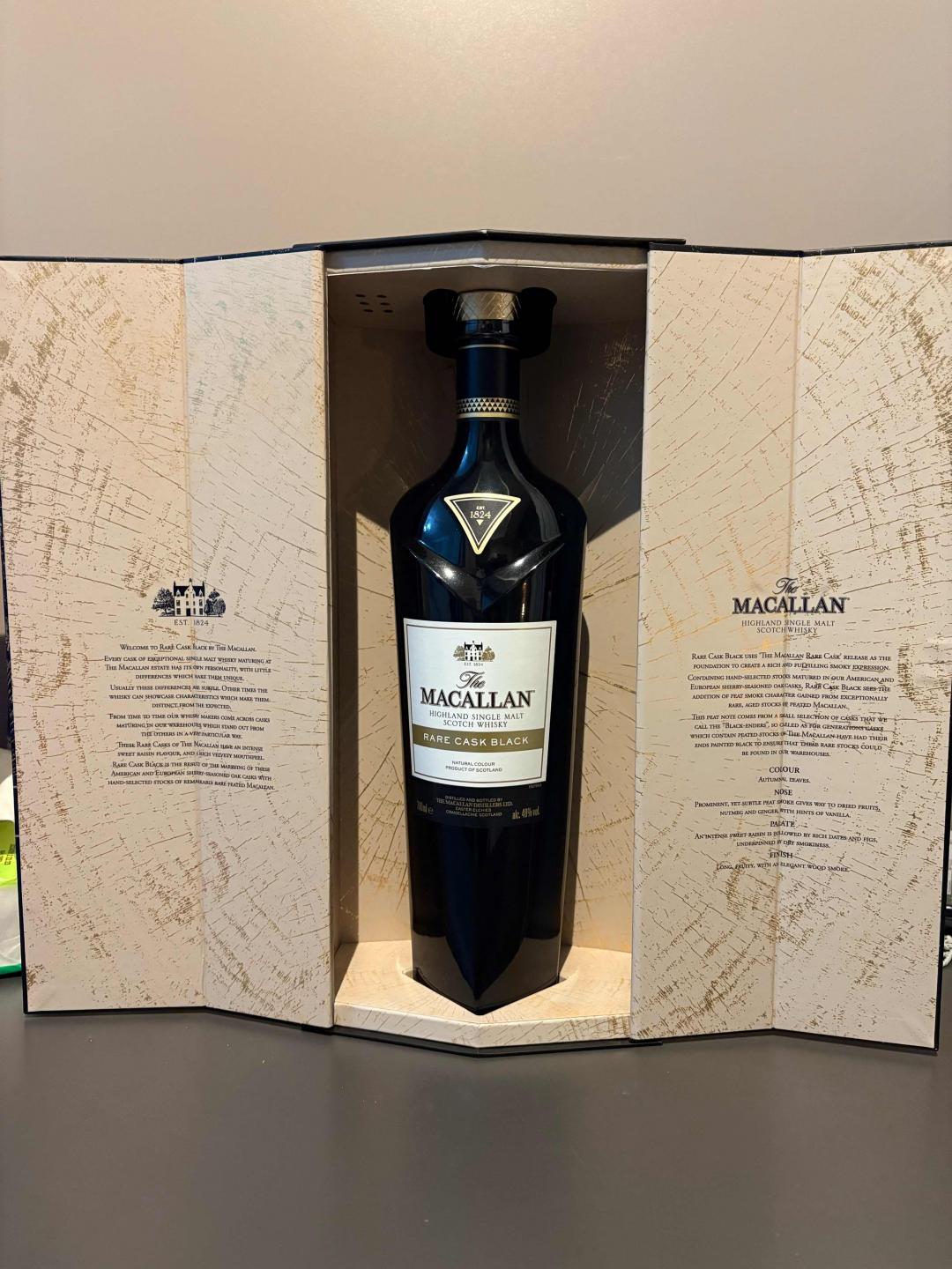 麦卡伦黑钻/麦卡伦1824大师系列黑钻