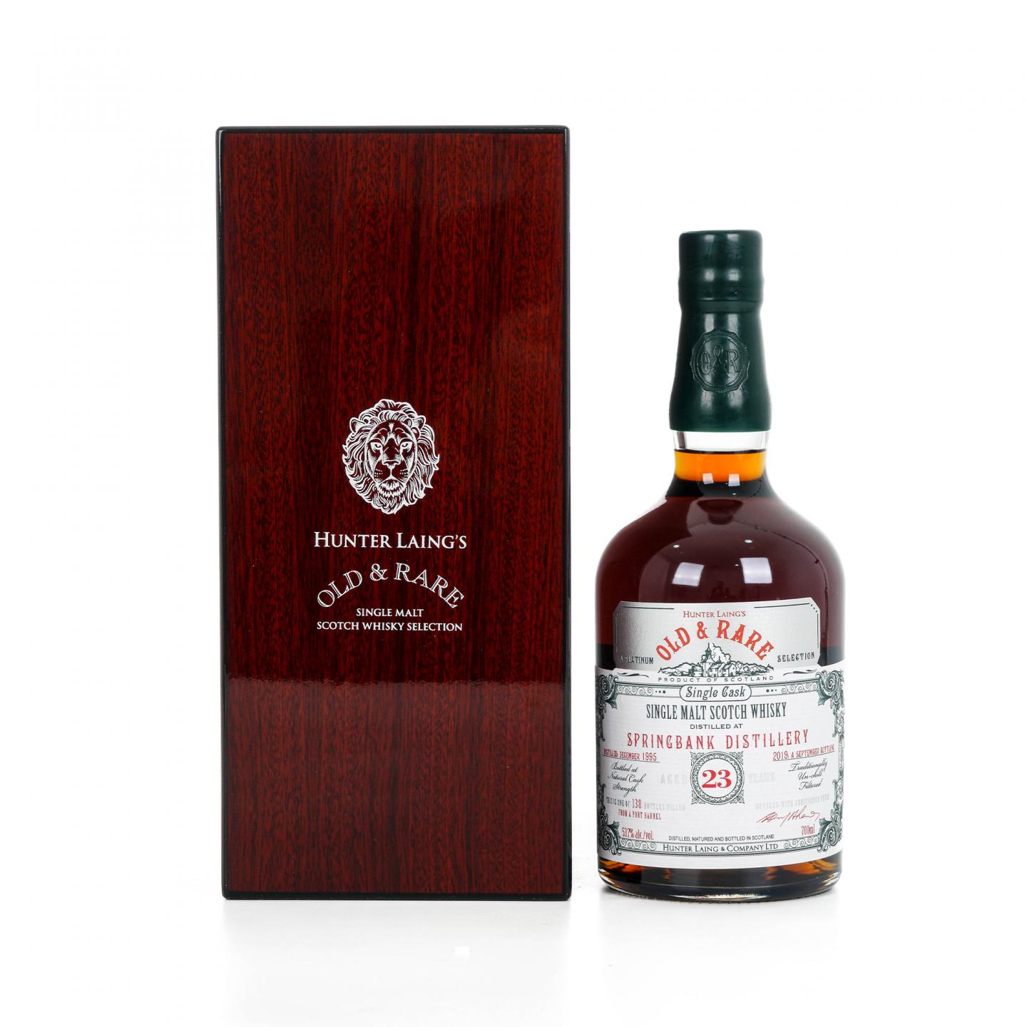 Springbank 云顶 23年 1995-2019 HL 白金系列 单桶桶强
