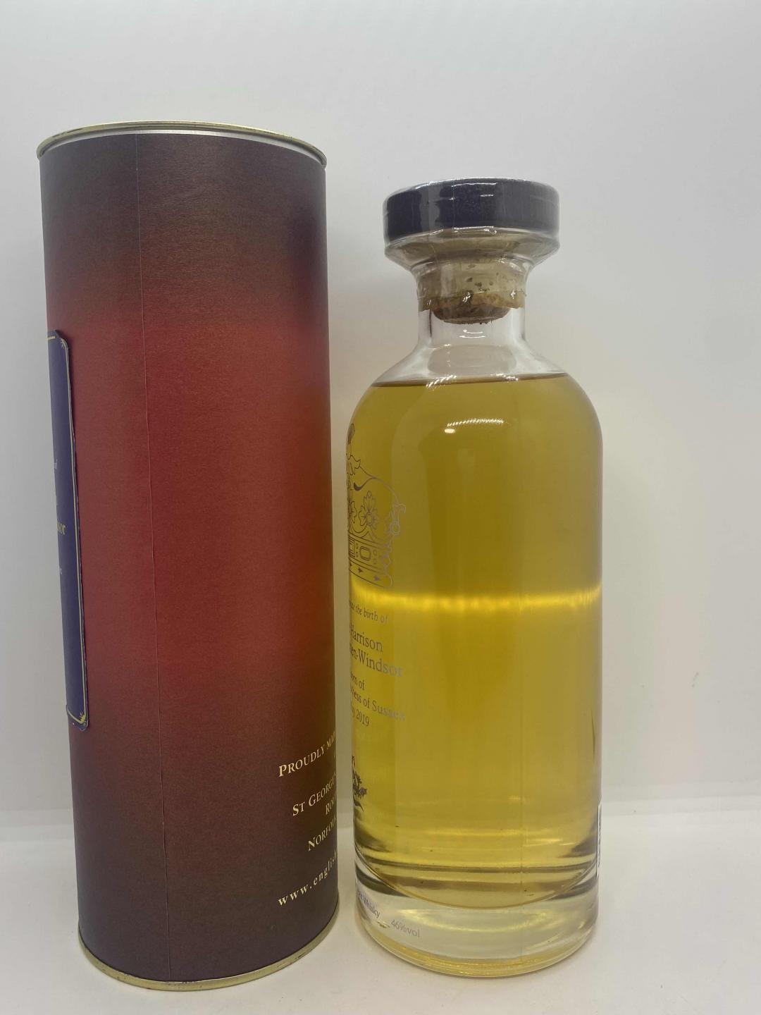 The English Whisky英格诗 限量纪念版单一麦芽威士忌 日版 伊丽莎白女王