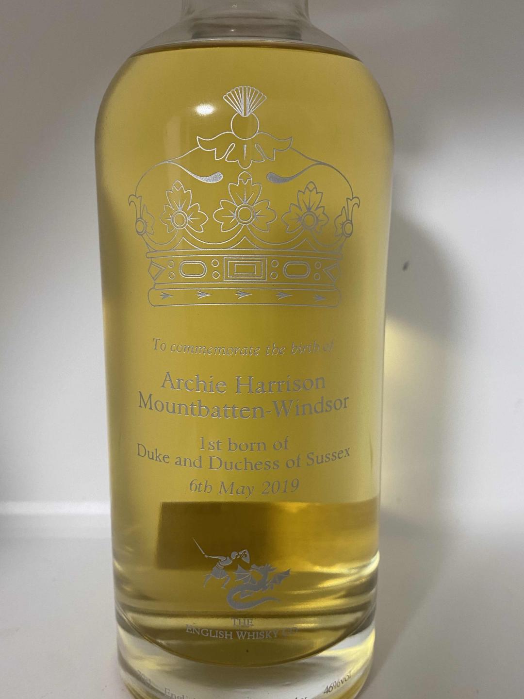 The English Whisky英格诗 限量纪念版单一麦芽威士忌 日版 伊丽莎白女王