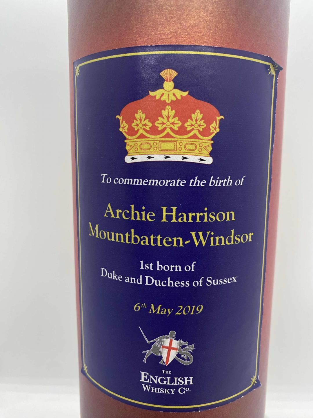 The English Whisky英格诗 限量纪念版单一麦芽威士忌 日版 伊丽莎白女王