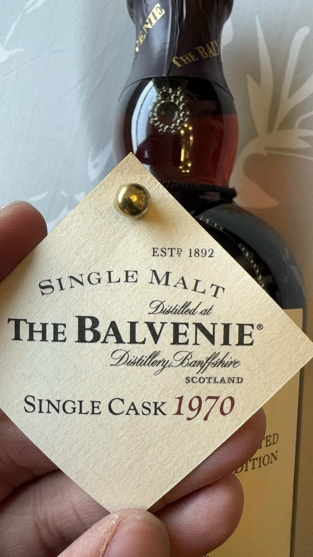 百富1970,Balvenie 1970,single cask#16191