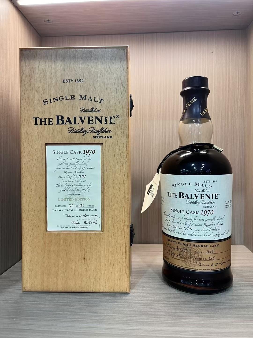 百富1970,Balvenie 1970,single cask#16191