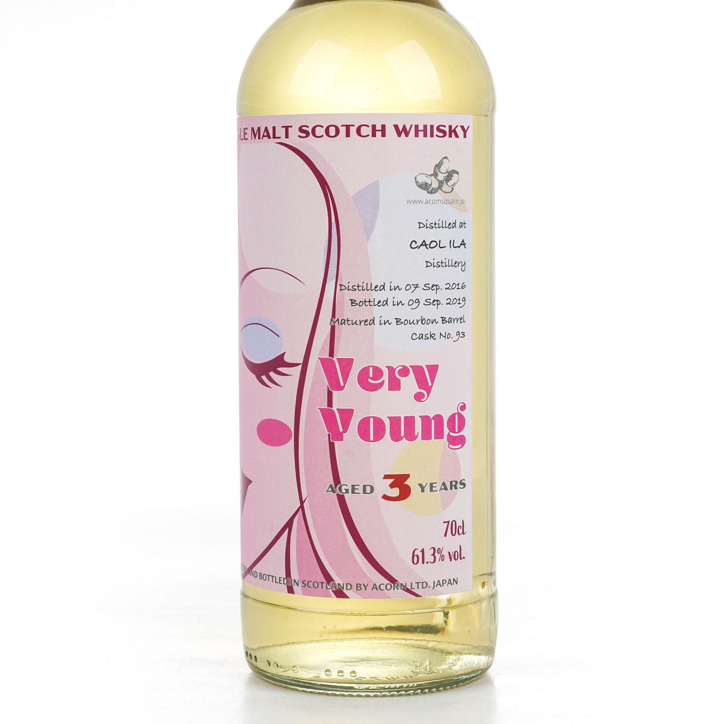 Caol Ila 卡尔里拉 3年 2016-2019 波本单桶#93 Acorn