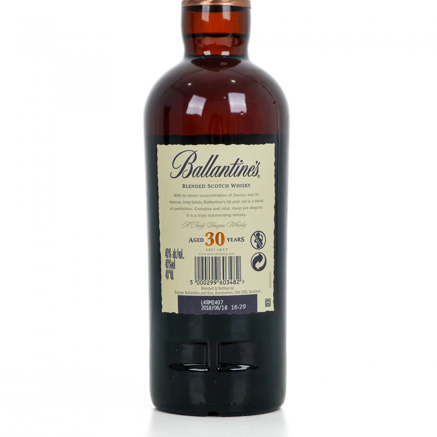 Ballantines 百龄坛 30年 GB&S公司