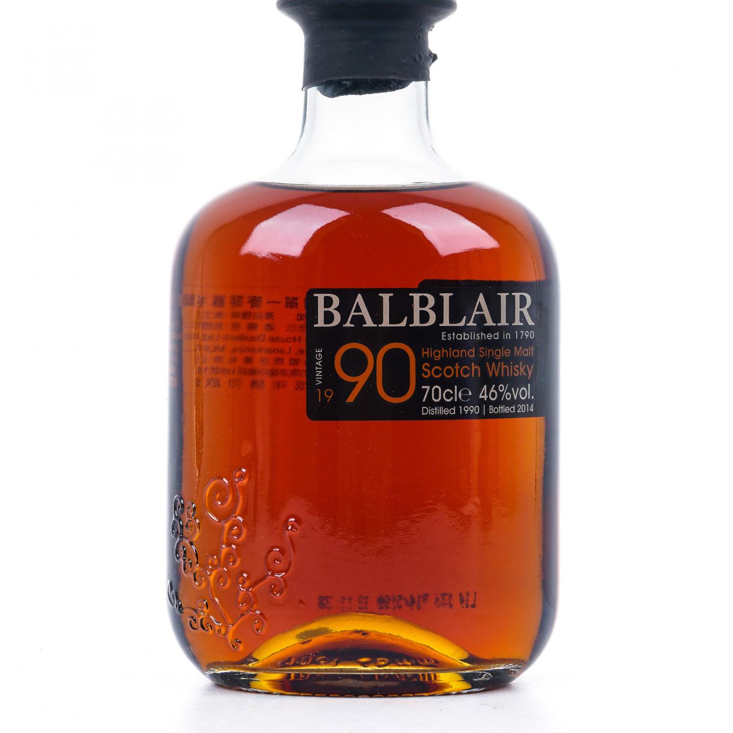 Balblair 巴布莱尔 1990-2014 2nd Release