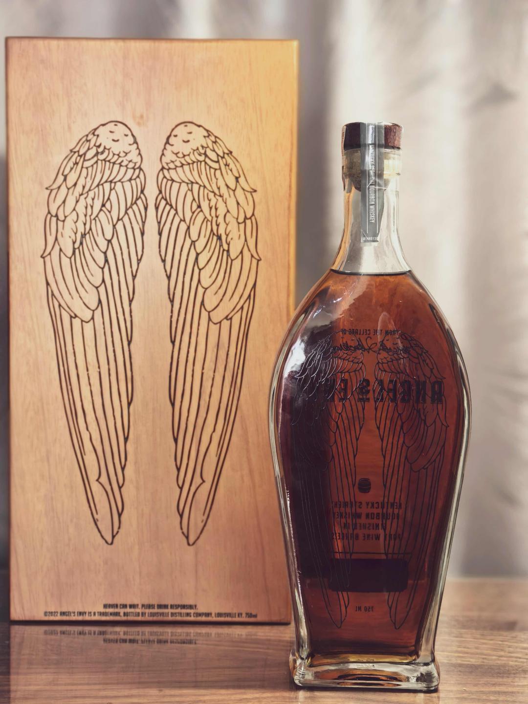 Angel's Envy 2022肯塔基美国波本威士忌 桶 强 750ml行货 到付