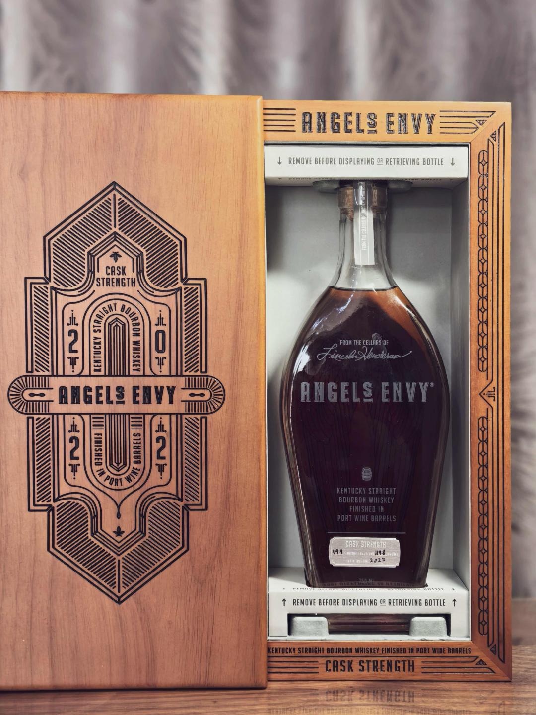 Angel's Envy 2022肯塔基美国波本威士忌 桶 强 750ml行货 到付