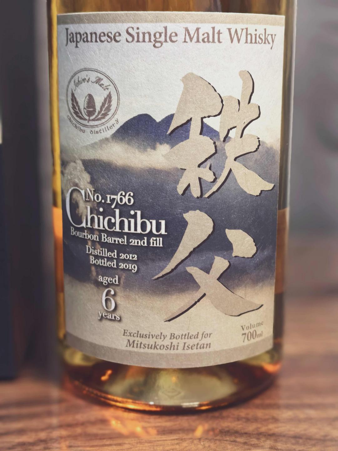 秩父 6年 2012-2019三越伊势丹单桶 #1766 包邮