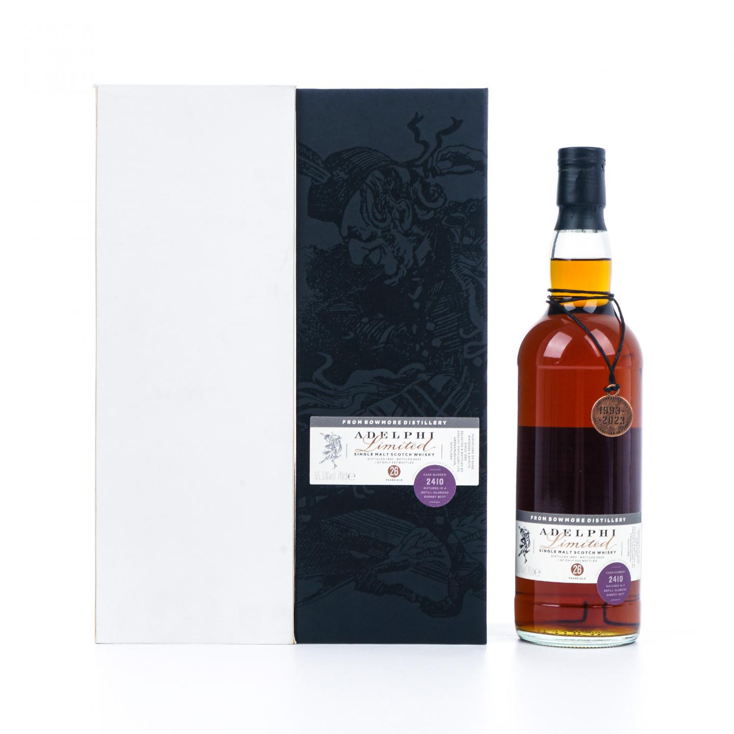 Bowmore 波摩 26年 1997-2023 雪莉单桶#2410 Adelphi