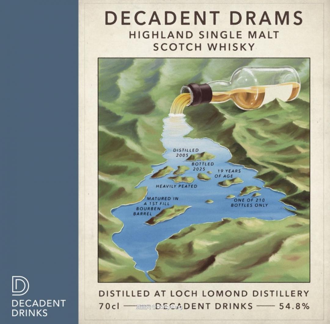 decadentdrinks 新品，罗曼湖19years