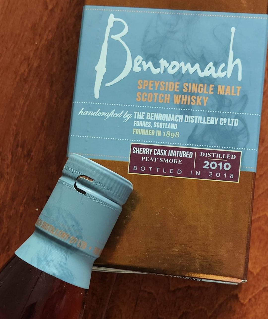 本诺曼克 泥煤雪莉2010行货