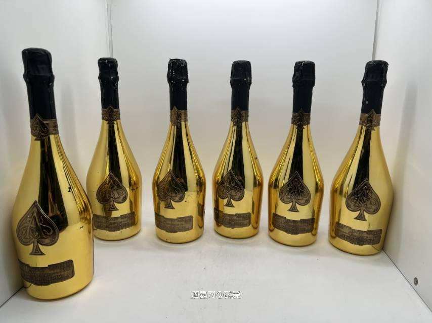 特价：黑桃A黄金裸瓶6支组