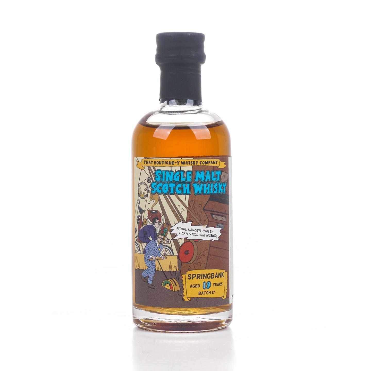 【酒版】Springbank 云顶 19年 漫画标 Batch 17 50ml