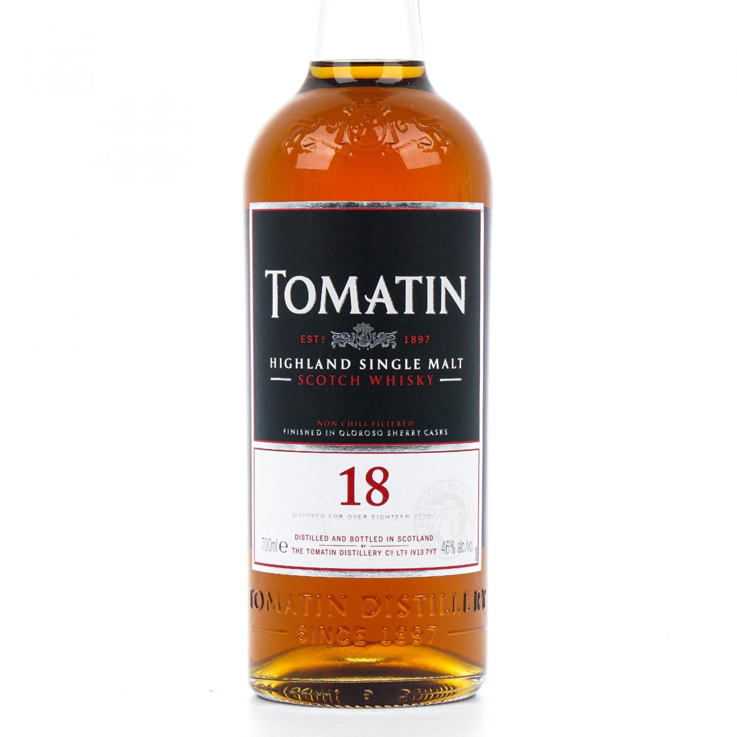 Tomatin 汤马丁 18年 2015 雪莉桶后熟
