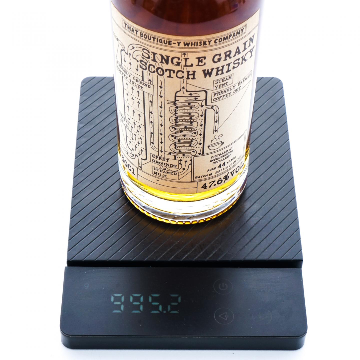 TBWC 漫画标 Invergordon 44年 2018 Batch 18 单谷 500ml