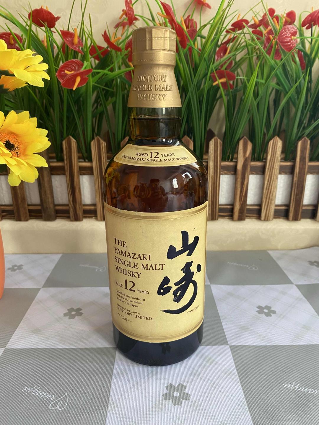 山崎12年金花头保真