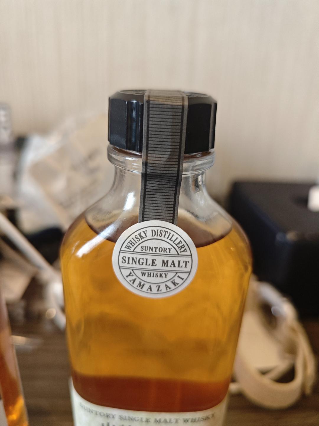 白州蒸馏所&山崎蒸馏所8年樽出原酒 57度原酒一对