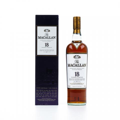 Macallan 麦卡伦 18年 2017 雪莉桶 700ml