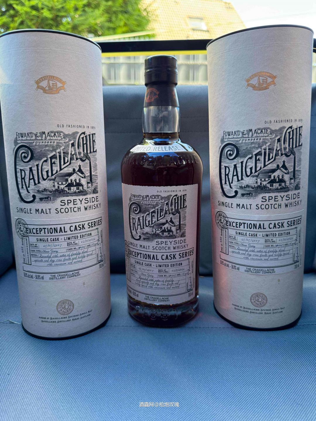 这款Oloroso Sherry桶15年的Craigllachie口感应该不错<img src='https://sdata.whiskyworm.com/xcxpics/emoji_80.png' class='emoji' /> 喝过的兄弟评价一下<img src='https://sdata.whiskyworm.com/xcxpics/emoji_33.png' class='emoji' />