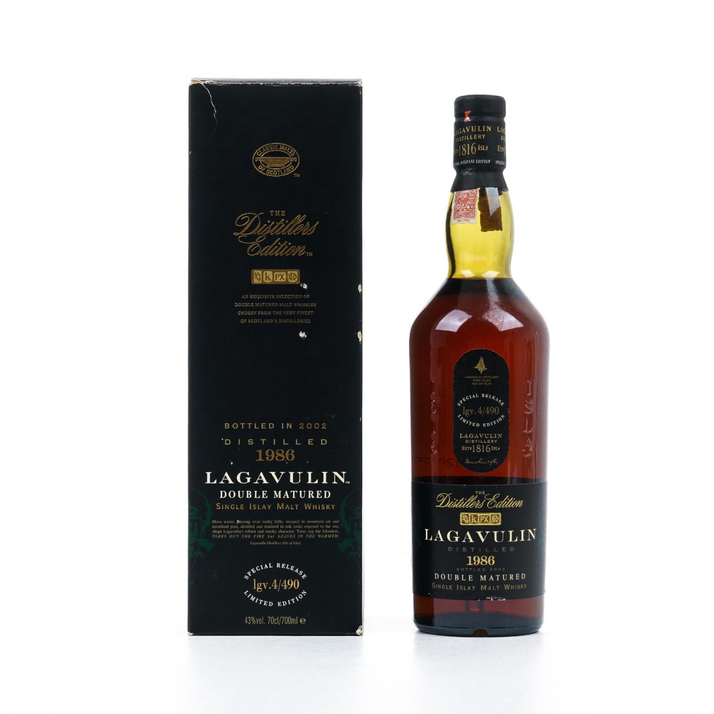 Lagavulin 乐加维林 1986-2002 DE 双桶熟成