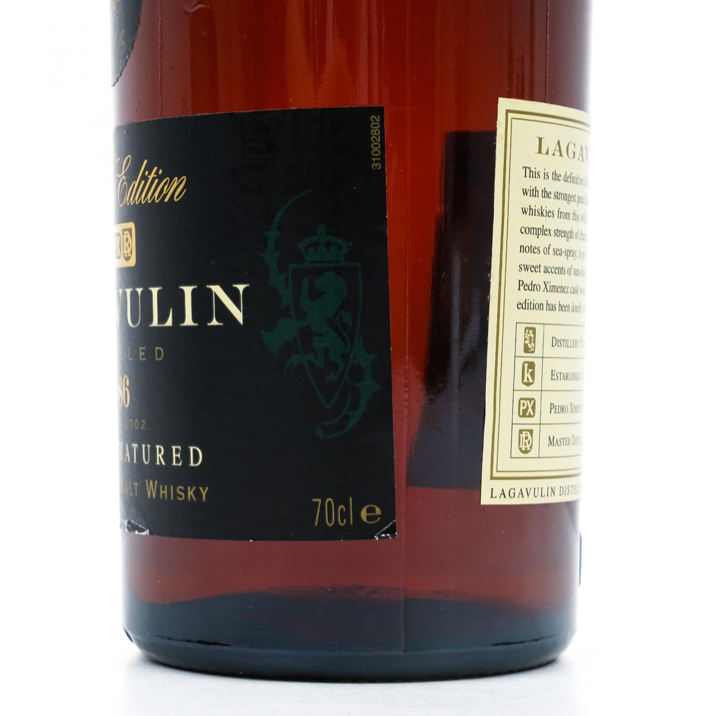 Lagavulin 乐加维林 1986-2002 DE 双桶熟成