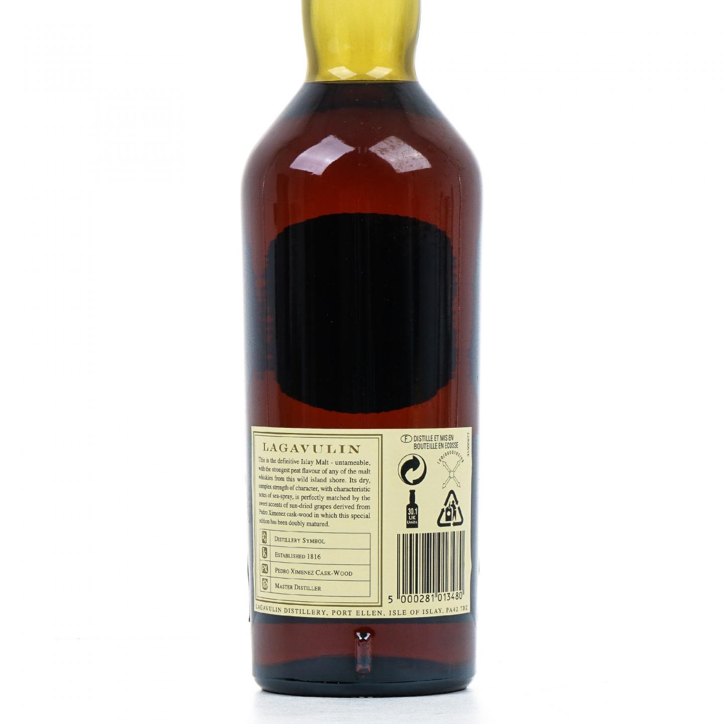 Lagavulin 乐加维林 1986-2002 DE 双桶熟成