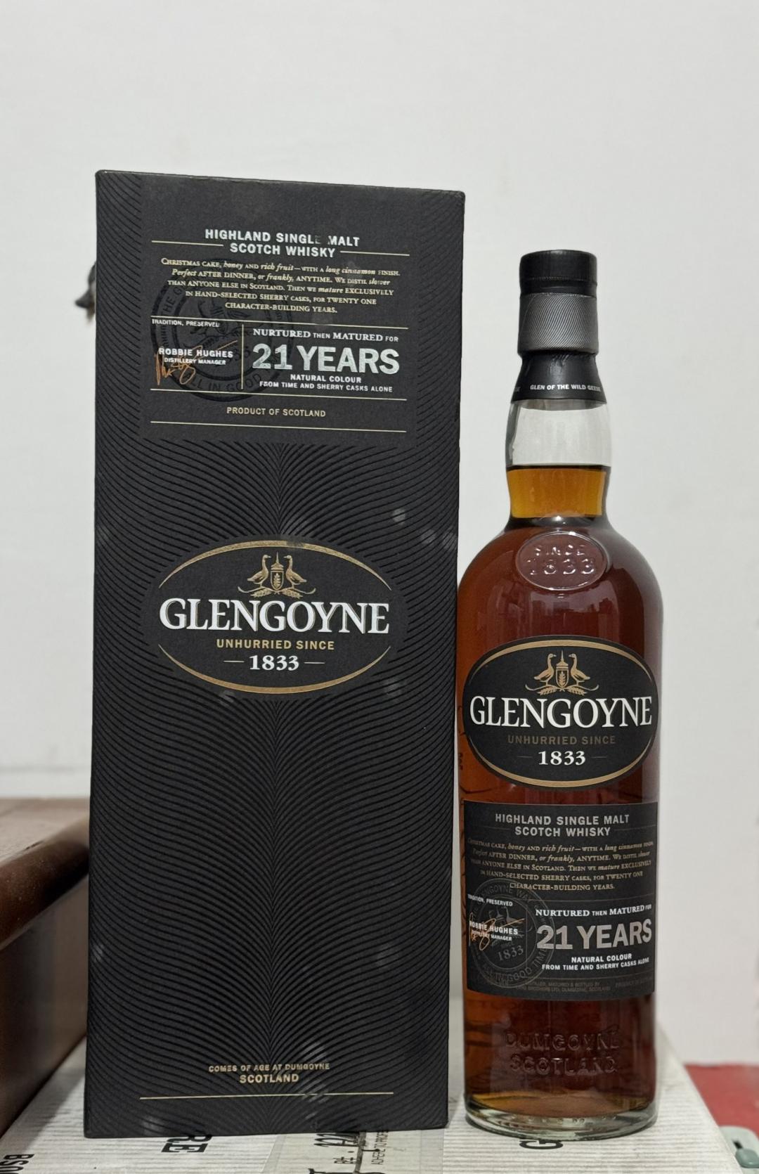 格兰哥尼21年 2013年老版本 装瓶到止有12年时间 稀少款