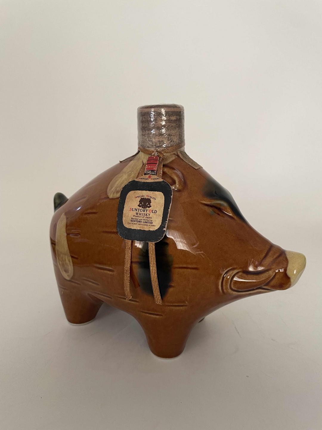 1983年首版三得利生肖猪纪念威士忌