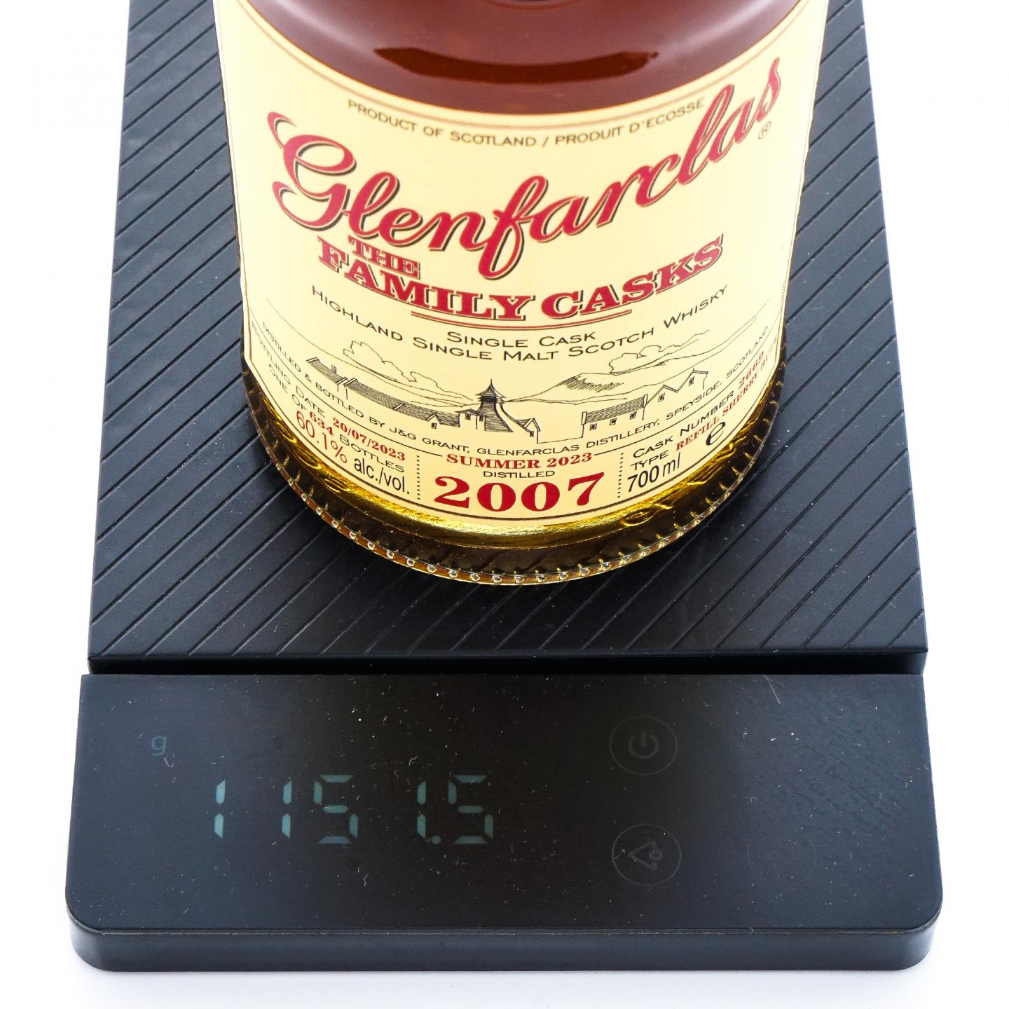 Glenfarclas 格兰花格 2007-2023 家族桶#2669 雪莉单桶 行货