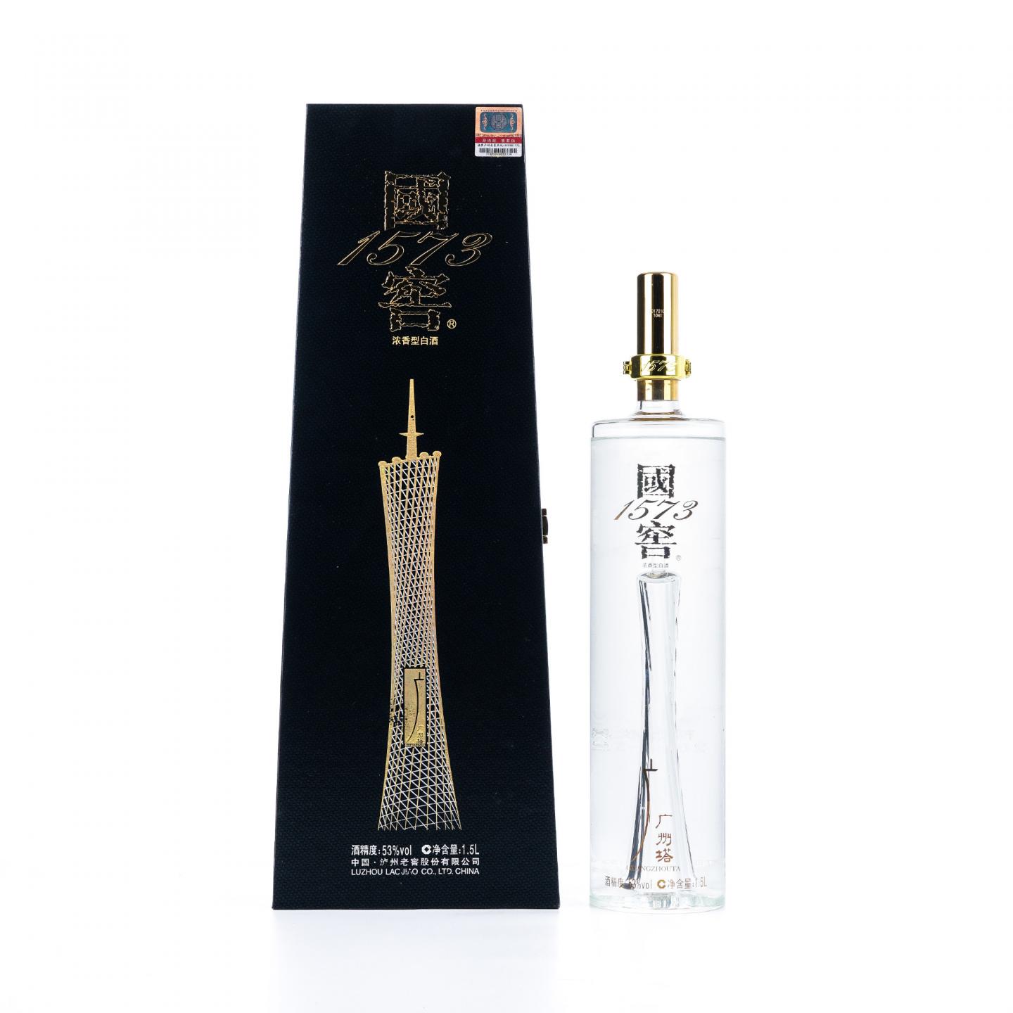 泸州老窖·国窖1573 广州塔 浓香型 1.5L