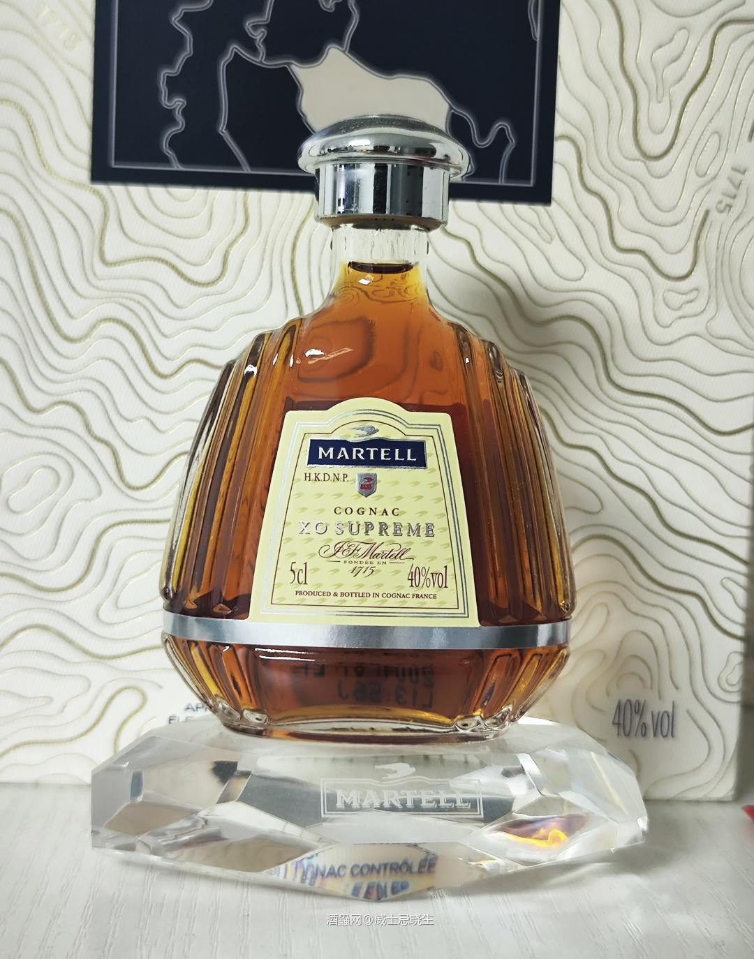 马爹利80年代XO小酒伴<img src='https://sdata.whiskyworm.com/xcxpics/emoji_83.png' class='emoji' />带底座