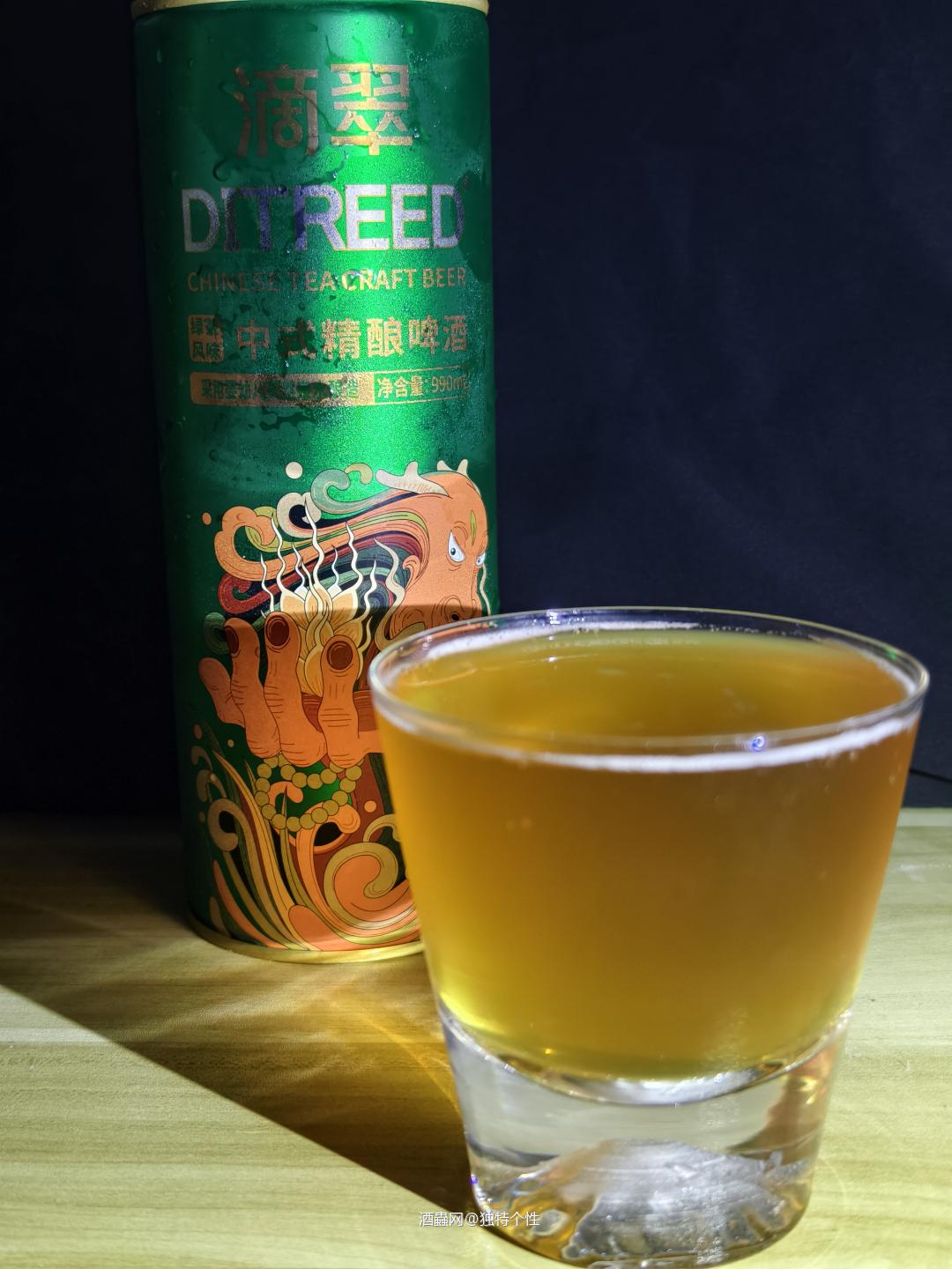 滴翠绿茶风味中式精酿啤酒