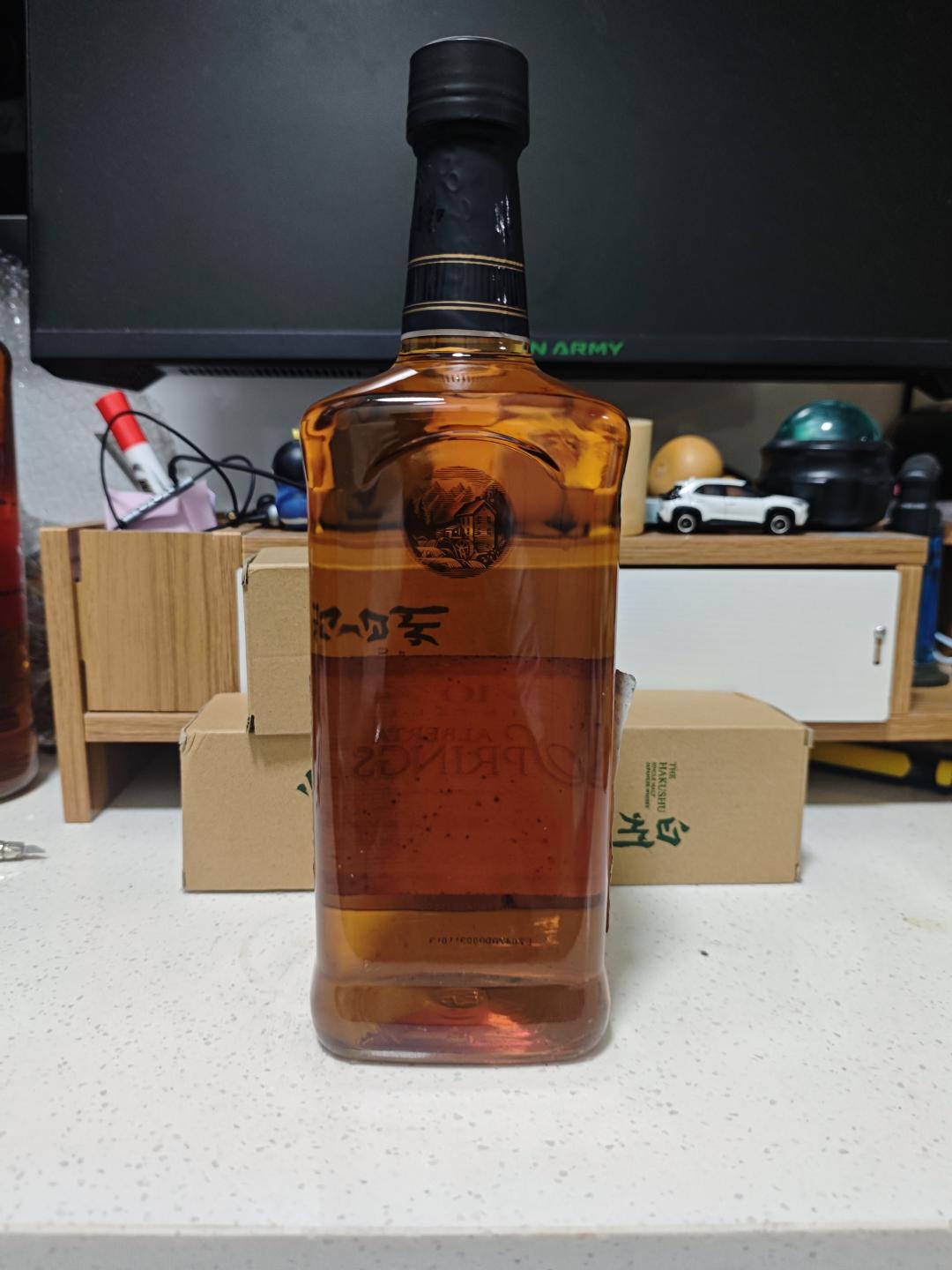 绝版老酒 哨子猪10年前身 alberta spring10年黑麦威士忌